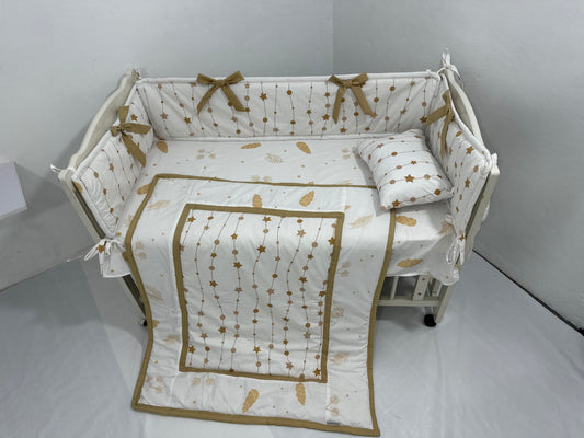 beautiful cotset in skin beige polka